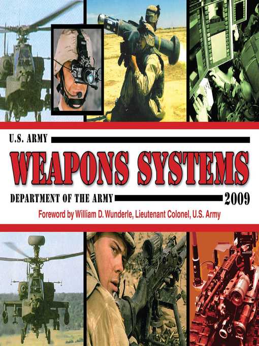 Title details for U.S. Army Weapons Systems 2009 by U.S. Department of the Army - Wait list